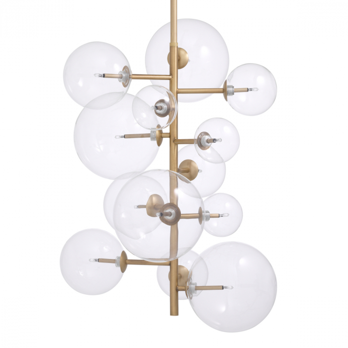 Candelabru, Ezra, finisaj din alamă cu aspect vintage, Dims: Ø 26 | H. 71  (CM) [2]