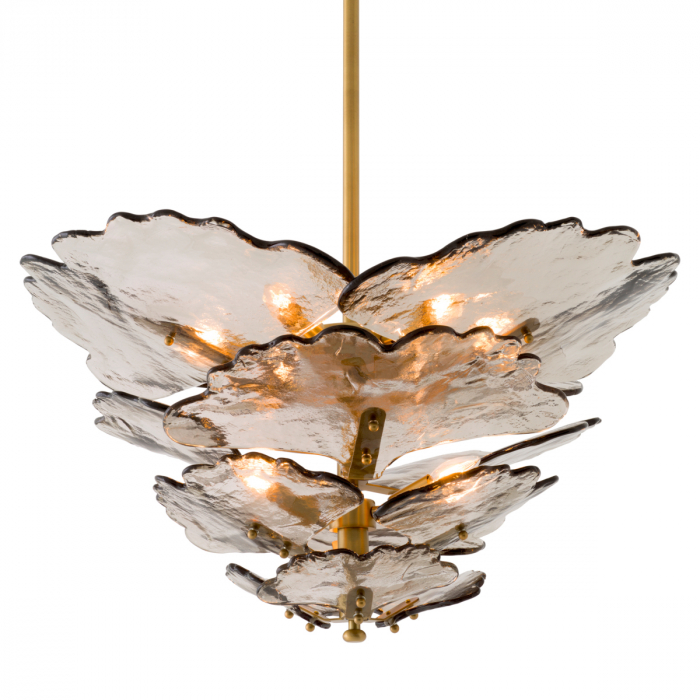 Candelabru, Florina din sticla fumurie [1]