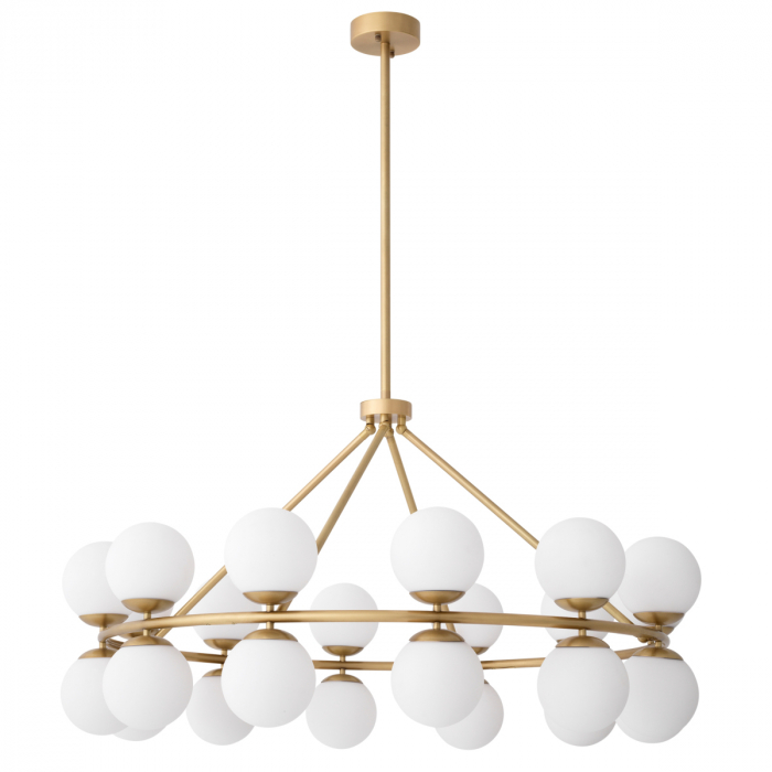 Candelabru, Hutchinson, finisaj din alamă cu aspect vintage, Dims: Ø 115 | H. 65  (CM) [3]