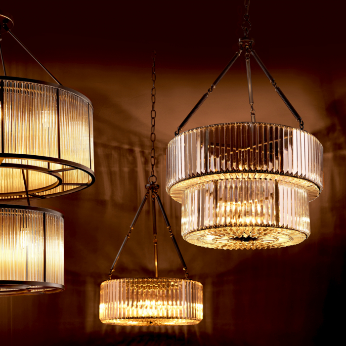 Candelabru, Infinity Double, finisaj bronz, Dims: Ø 69.5 | H. 105  (CM) [2]