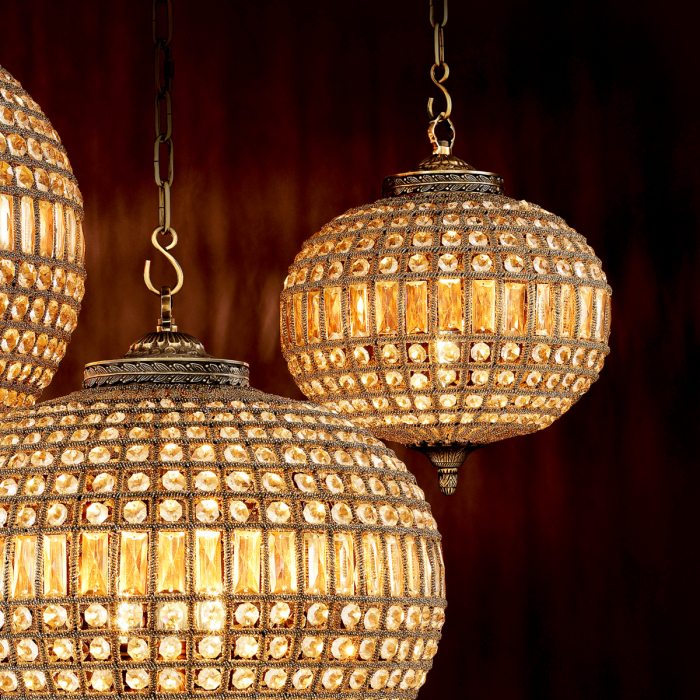 Candelabru, Kasbah Oval S, finisaj din alamă cu aspect vintage, Dims: Ø 38 | H. 45  (CM) [2]