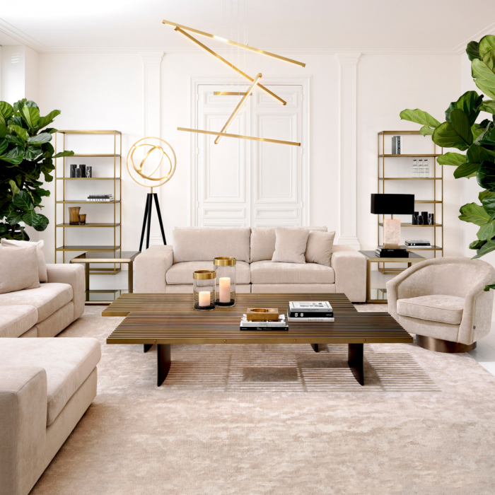 Candelabru, Kimpton, finisaj din alamă cu aspect vintage, Dims: Ø 120 | H. 260 | Adjustable (CM) [2]