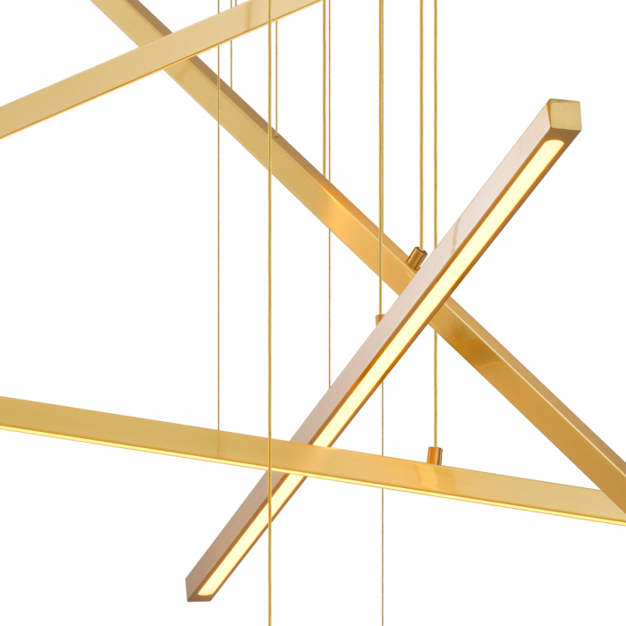 Candelabru, Kimpton, finisaj din alamă cu aspect vintage, Dims: Ø 120 | H. 260 | Adjustable (CM) [4]