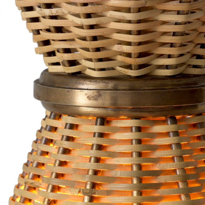 Candelabru, Kon Tiki ratan, Dimensiuni: Ø 20 | H. 24   [7]