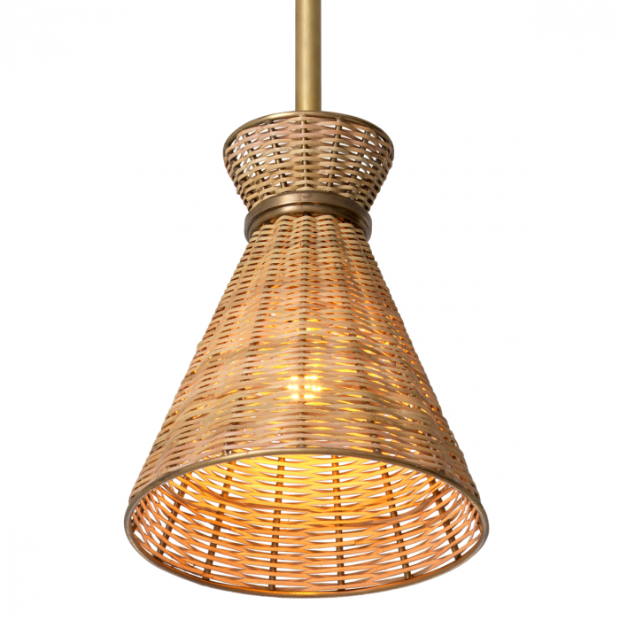 Candelabru, Kon Tiki ratan, Dimensiuni: Ø 20 | H. 24   [2]