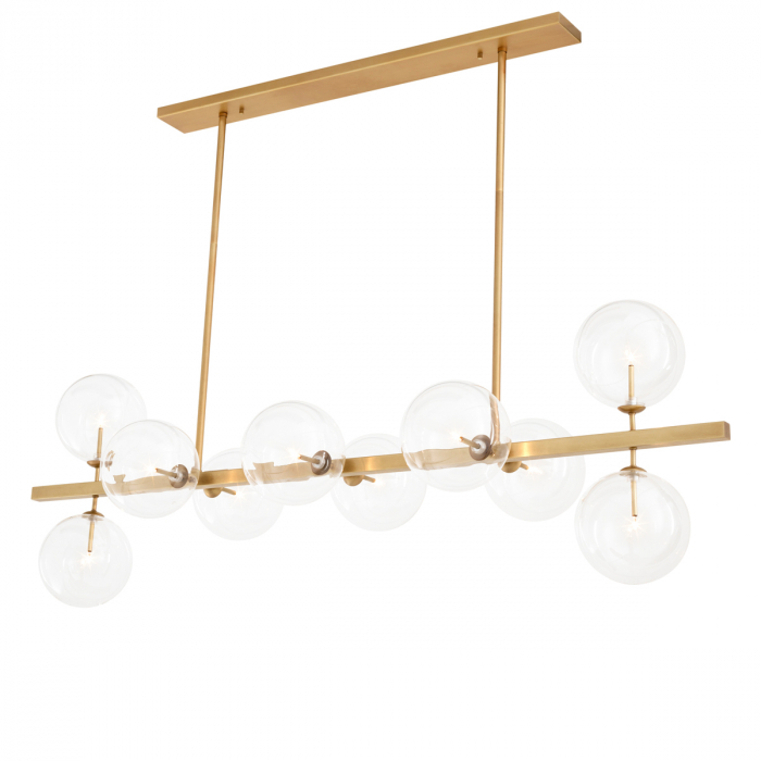 Candelabru, Largo, finisaj din alamă cu aspect vintage [1]