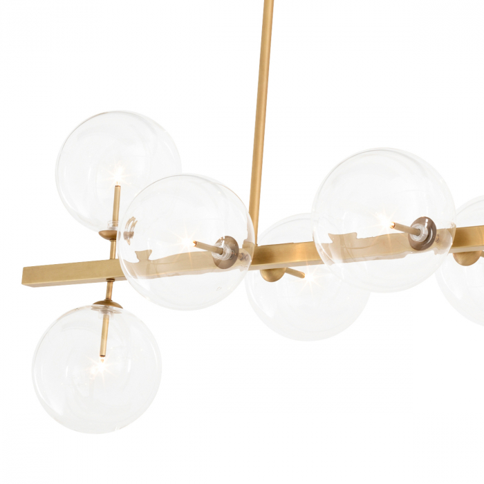 Candelabru, Largo, finisaj din alamă cu aspect vintage [3]