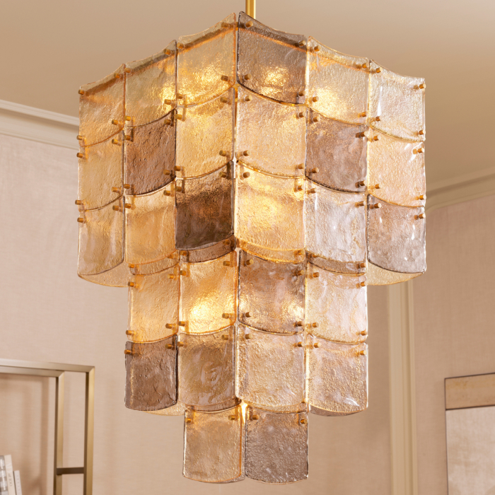 Candelabru, Laurent finisaj alamă antică, Dimensiuni: W. 56 | D. 56 | H. 86.5   [2]