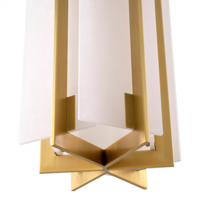 Candelabru, Lugano, finisaj din alamă cu aspect vintage, Dims: Ø 40 | H. 70  (CM) [4]