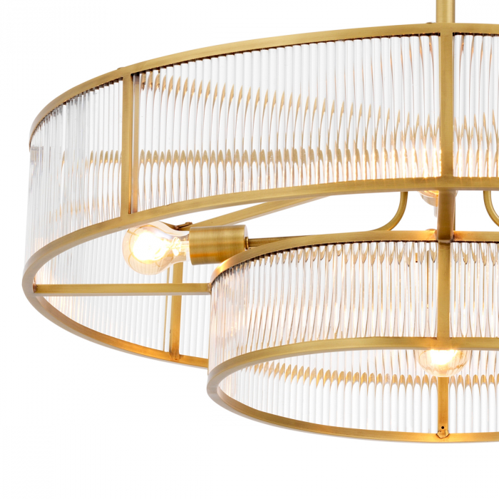 Candelabru, Montparnasse, finisaj din alamă cu aspect vintage, Dims: Ø 90 | H. 27  (CM) [5]