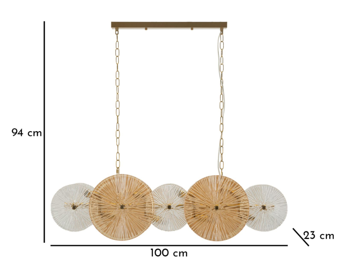 Candelabru Osaka 100x23x28-94 cm [8]