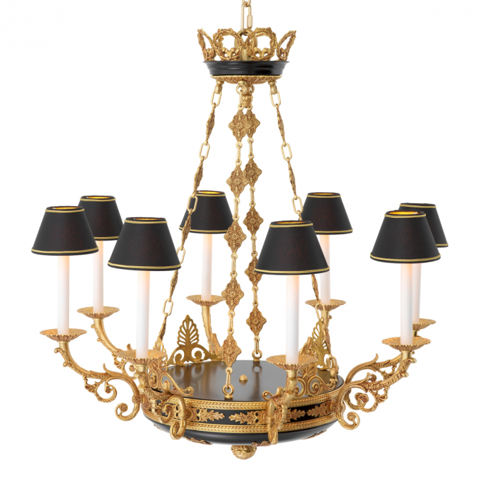 Candelabru, Palais finisaj auriu antic, Dims: Ø 97 | H. 99  (CM) [4]
