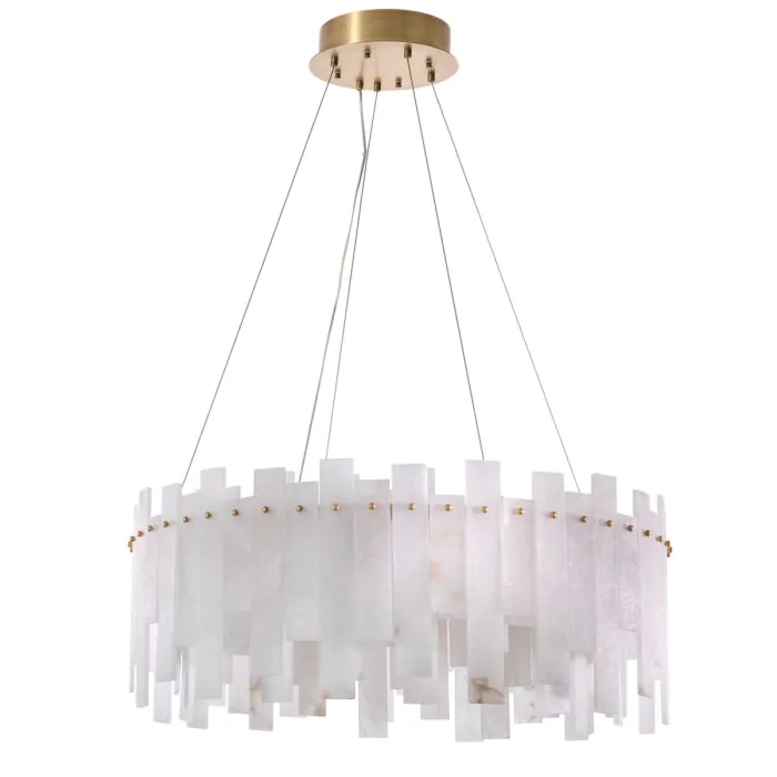 Candelabru, Pizzorni, finisaj din alamă cu aspect vintage, Dims: Ø 85 | H. 33  (CM) [4]