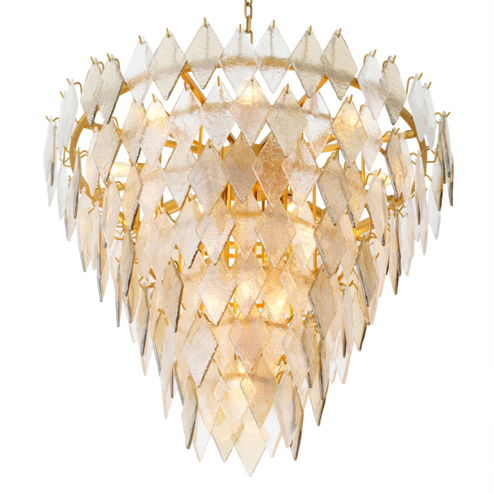 Candelabru, Rhombus L finisaj alamă antică, Dimensiuni: Ø 90 | H. 73   [4]