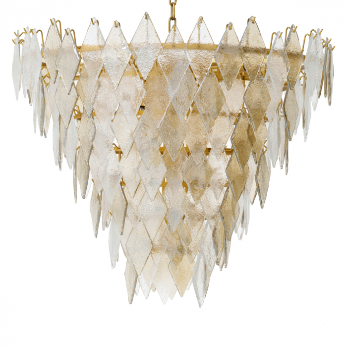 Candelabru, Rhombus L finisaj alamă antică, Dimensiuni: Ø 90 | H. 73   [3]