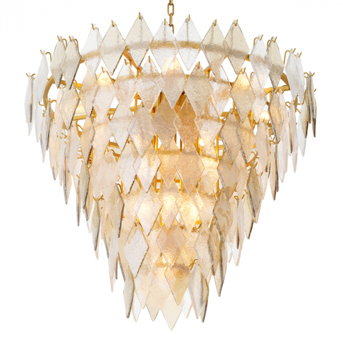 Candelabru, Rhombus L finisaj alamă antică, Dimensiuni: Ø 90 | H. 73   [5]