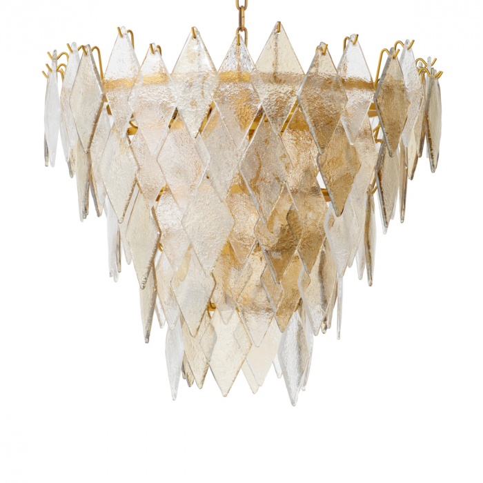 Candelabru, Rhombus S finisaj alamă antică, Dimensiuni: Ø 65 | H. 55   [2]