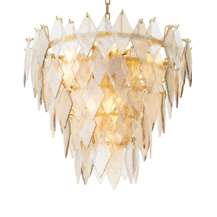 Candelabru, Rhombus S finisaj alamă antică, Dimensiuni: Ø 65 | H. 55   [4]