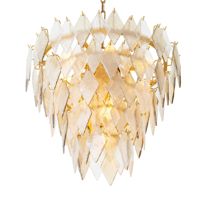 Candelabru, Rhombus S finisaj alamă antică, Dimensiuni: Ø 65 | H. 55   [3]