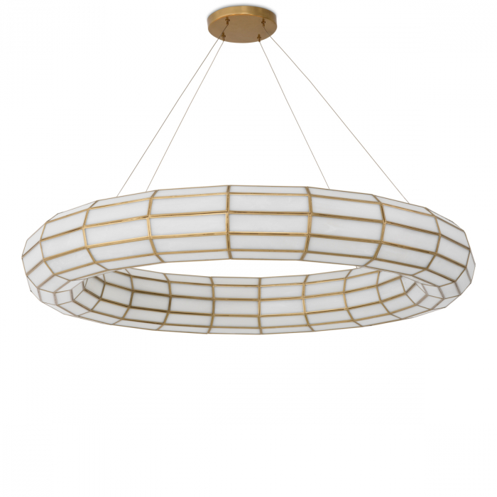 Candelabru, Ronco, finisaj din alamă cu aspect vintage, Dims: Ø 120 | H. 16  (CM) [5]