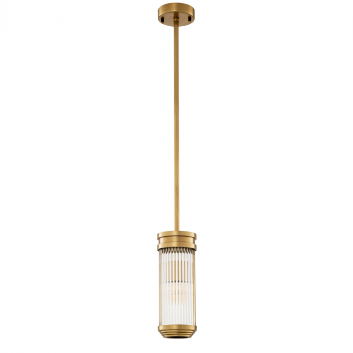 Candelabru, Rousseau S, finisaj din alamă cu aspect vintage, Dims: Ø 12 | H. 30.5  (CM) [3]