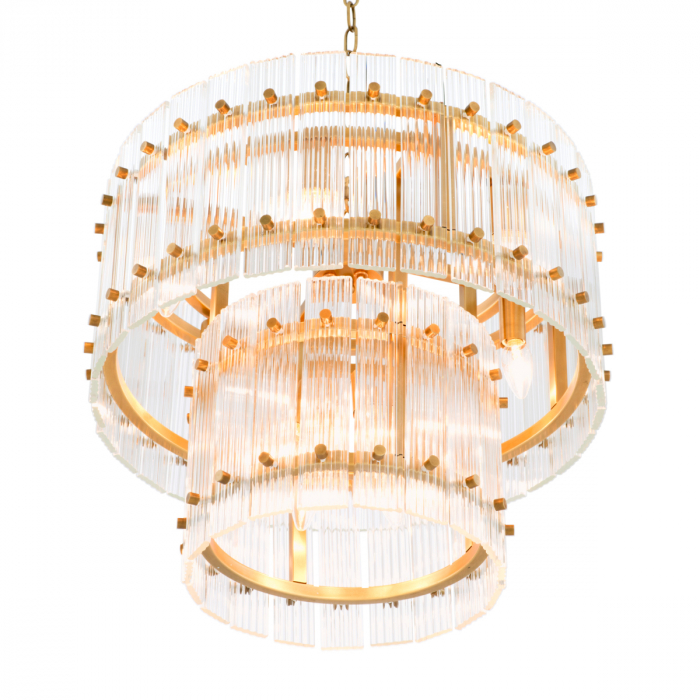 Candelabru, Ruby S, finisaj din alamă cu aspect vintage, Dims: Ø 57 | H. 47  (CM) [3]