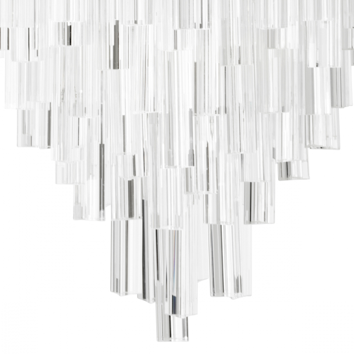 Candelabru, Salerno din sticla transparenta [4]