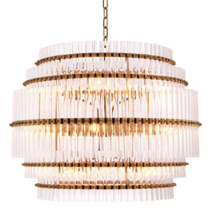 Candelabru, Scottsdale, finisaj din alamă cu aspect vintage, Dims: Ø 75.5 | H. 57  (CM) [2]