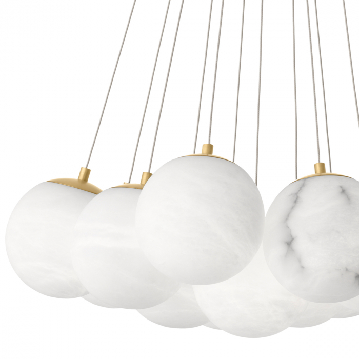 Candelabru, Sphinx, finisaj din alamă cu aspect vintage, Dims: Ø 68 | H. 17 | Adjustable (CM) [5]