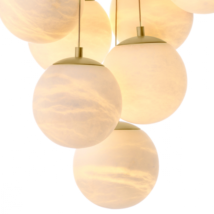 Candelabru, Sphinx, finisaj din alamă cu aspect vintage, Dims: Ø 68 | H. 17 | Adjustable (CM) [6]