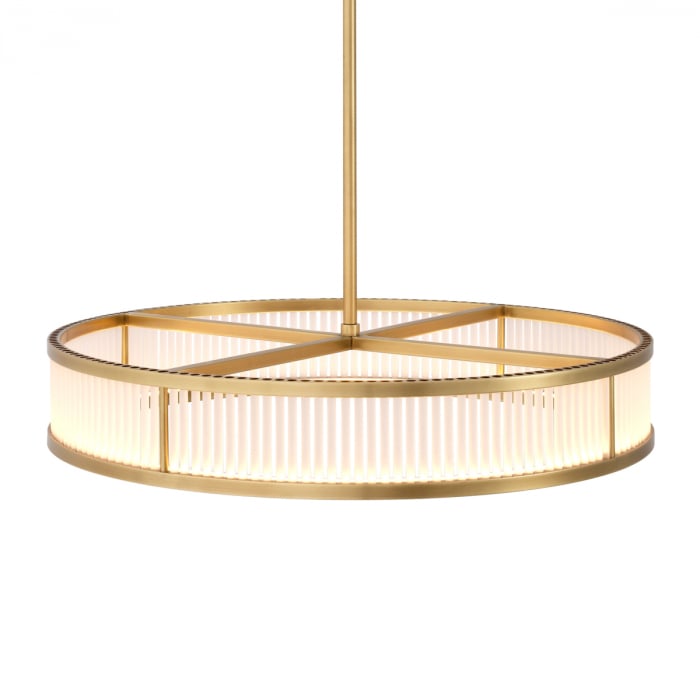 Candelabru, Thibaud 70 cm, finisaj din alamă cu aspect vintage, Dims: Ø 70 | H. 15  (CM) [3]