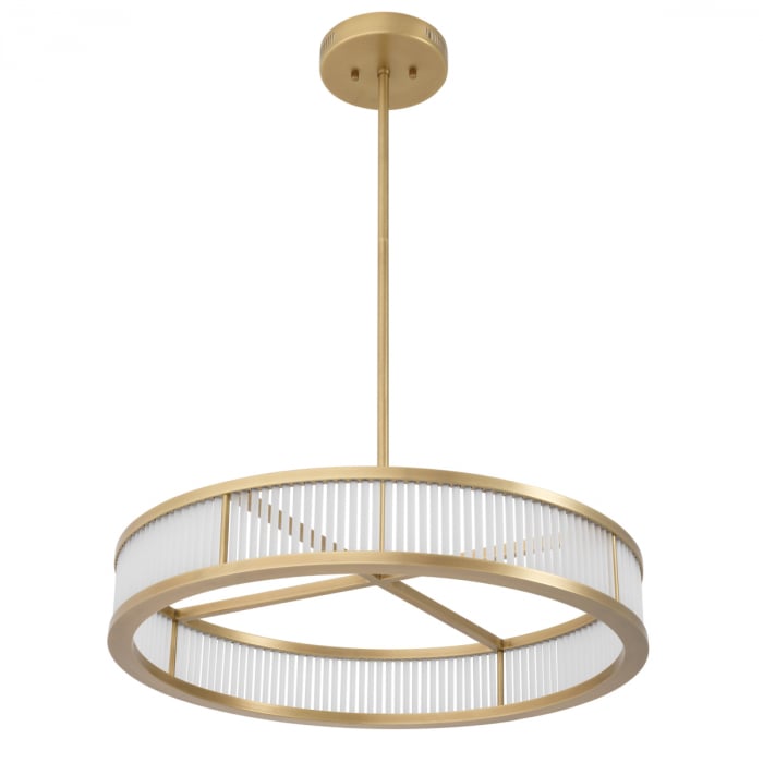 Candelabru, Thibaud 70 cm, finisaj din alamă cu aspect vintage, Dims: Ø 70 | H. 15  (CM) [2]