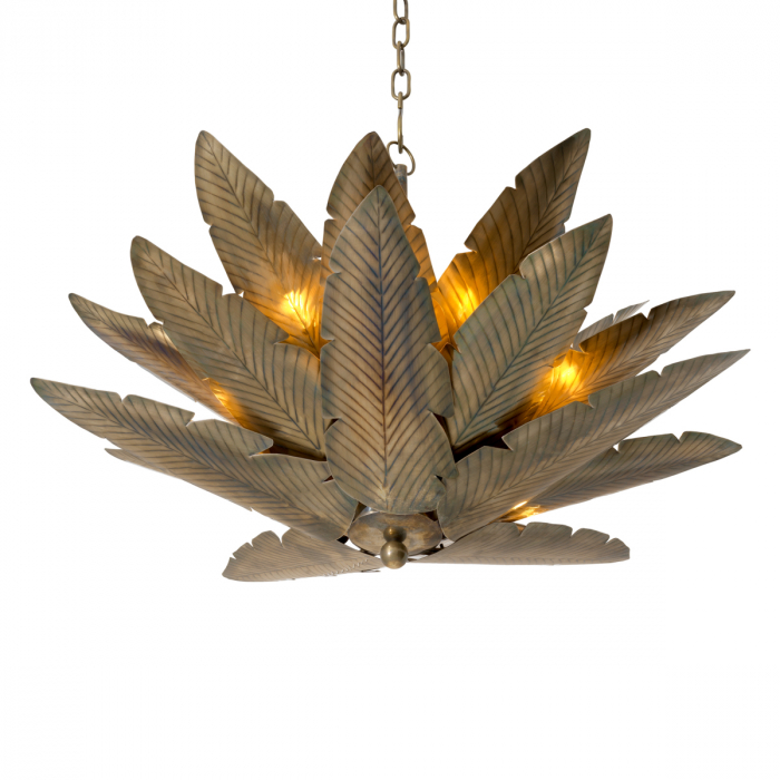 Candelabru, Varano, finisaj din alamă cu aspect vintage, Dims: Ø 77 | H. 60  (CM) [4]