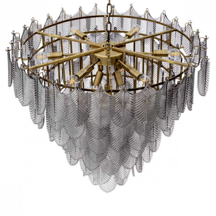 Candelabru, Verbier L finisaj alamă, Dims: Ø 82 | H. 69  (CM) [3]