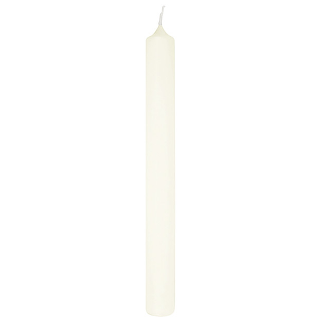 CANDLE candle, creme, dipped H.40cm, D.4cm