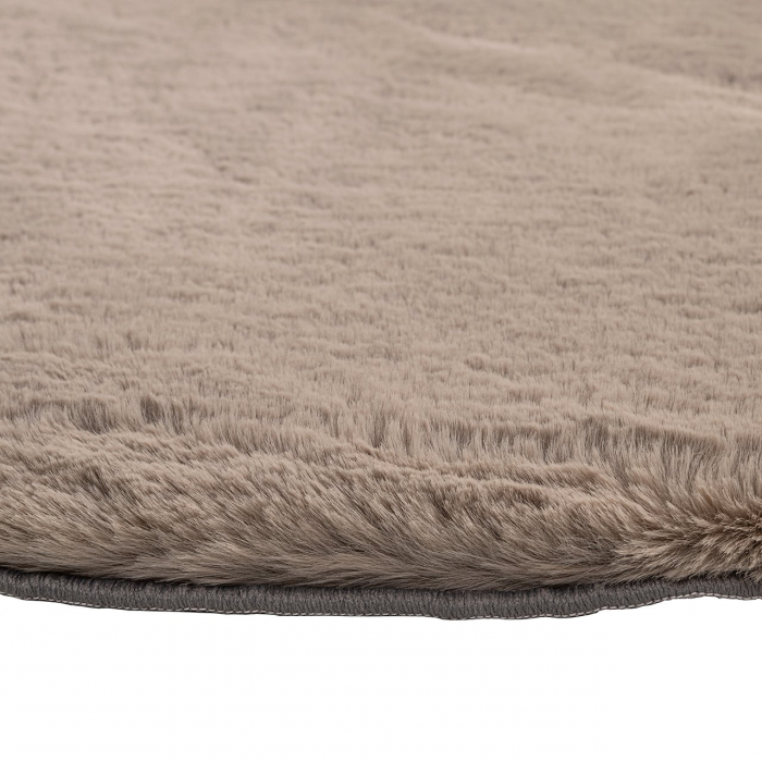 Covor Saifo furry 160Ø (Nisip) [2]