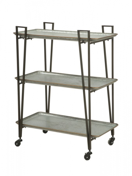 Cărucior industrial cm 80x46x100,5 [3]