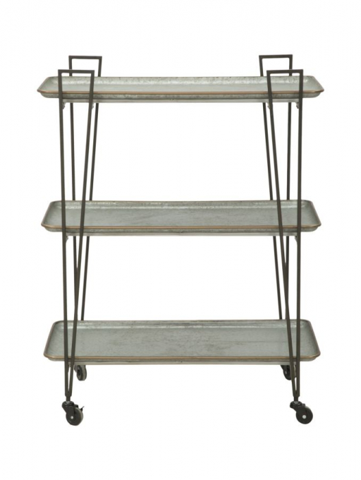 Cărucior industrial cm 80x46x100,5 [2]
