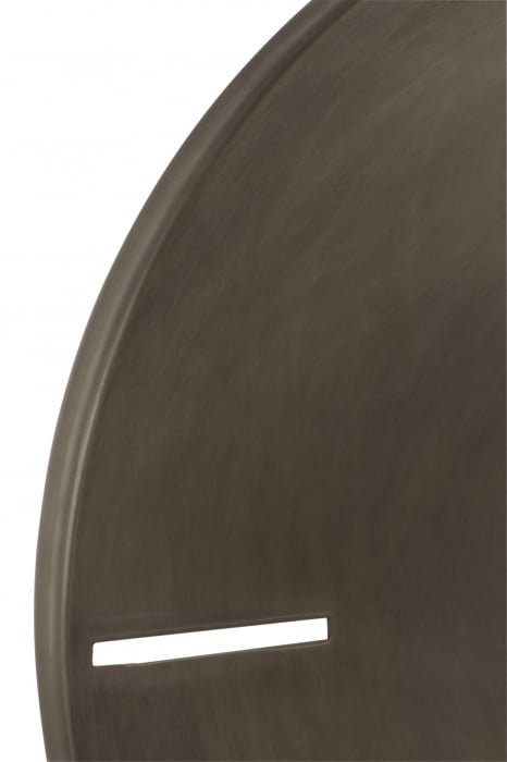 Ceas Dark, Metal, Gri, 50.5x50.5x4 cm [2]