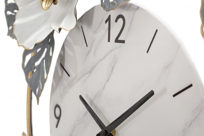 Ceas de perete, Flori 64X8X64 cm [2]