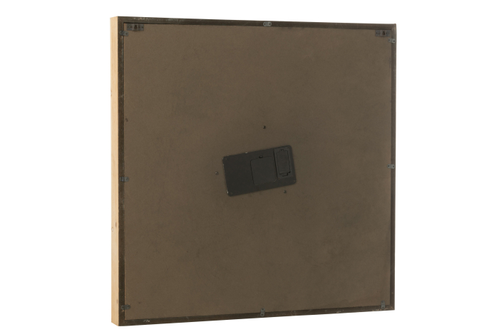 Ceas de perete patrat MDF natur, L [5]