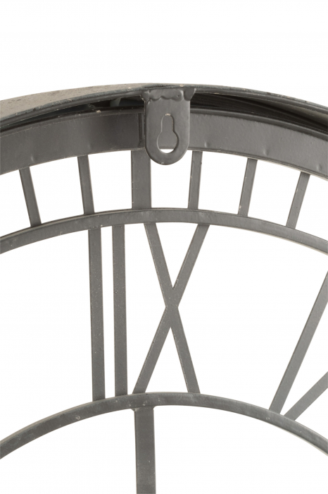 Ceas Grey, Metal/Sticla, Gri, 67x67x6.5 cm [3]