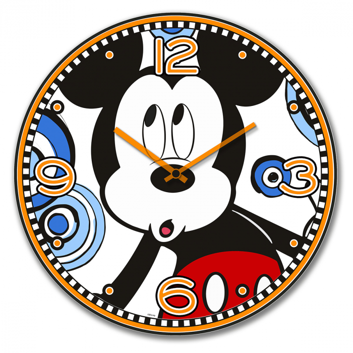 Ceas, Mickey Mouse, Sintetic, multicolor, PU 1, D. 50 cm [1]