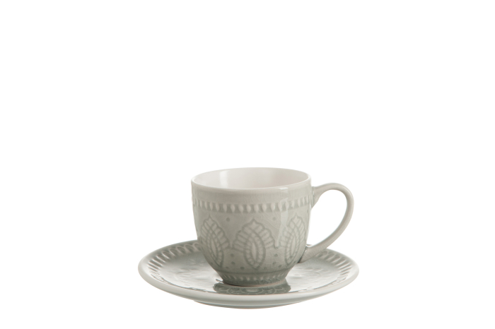 Ceasca cu farfurie, Ceramica Gri [1]