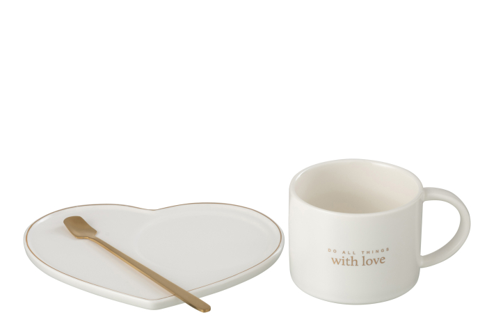 Ceasca cu farfurie si lingurita, Mesaj [2]