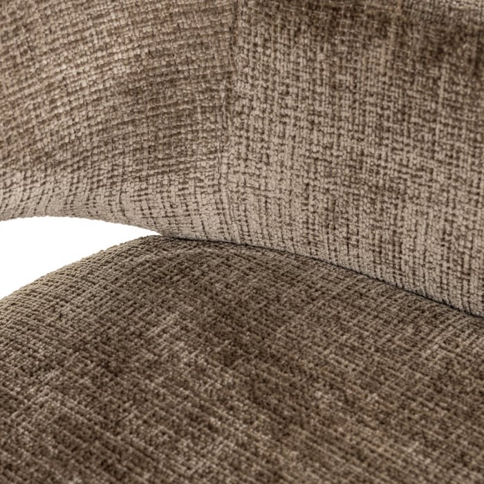 Scaun Donnatella stone chenille ignifug (Niagara 104 Stone Chenille) [6]