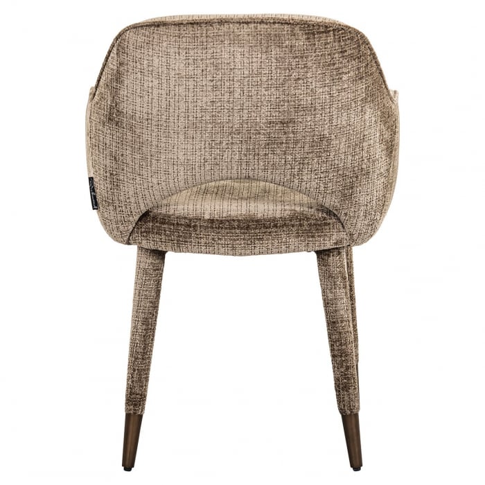 Scaun Donnatella stone chenille ignifug (Niagara 104 Stone Chenille) [3]
