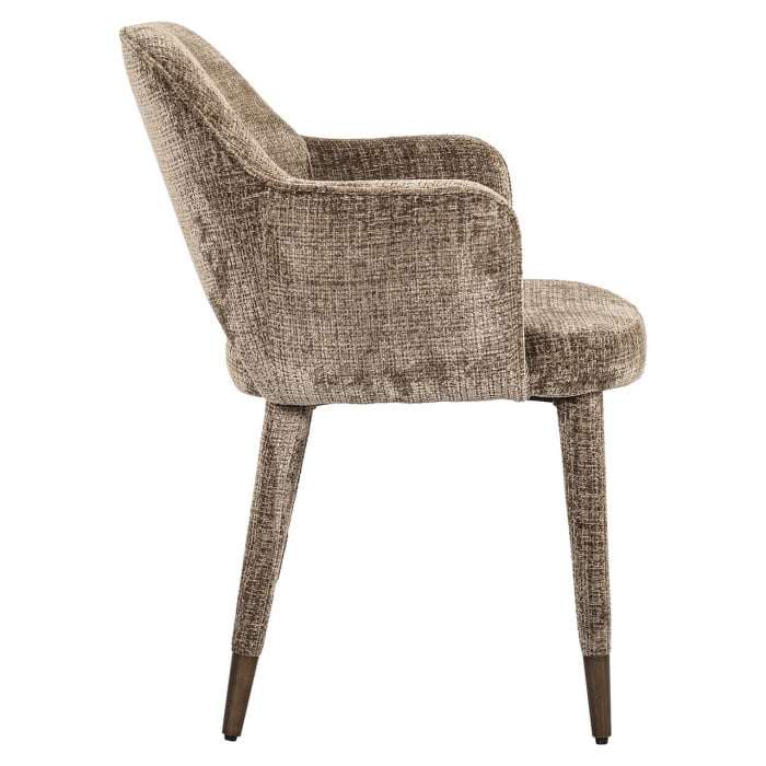 Scaun Donnatella stone chenille ignifug (Niagara 104 Stone Chenille) [2]