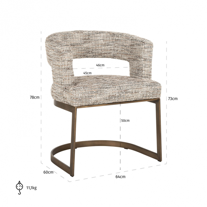 Scaun Ellis be trendy nature (Be Trendy 01 Nature) [5]