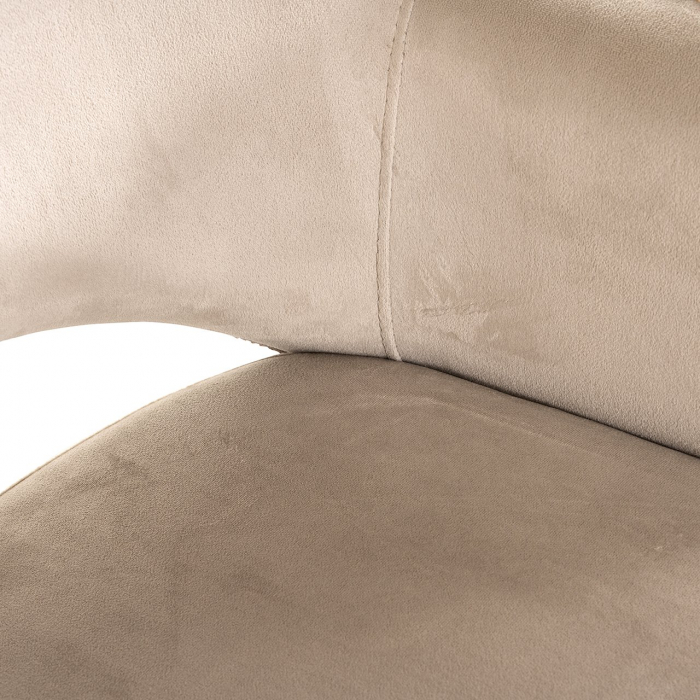 Scaun Giovanna khaki catifea/ trendy rose (Be trendy 1673 rose) [7]